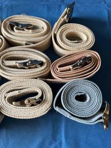 lot 77 image: Posey Transfer Gait Belt Assist Straps (9 Pieces) - Pre-owned Like New Condition