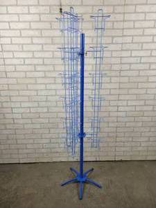 lot 748 image: Store Card Display Rack - Rotating - NO SHIPPING