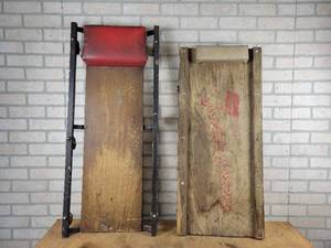 lot 766 image: (2) Mechanics Creepers - NO SHIPPING