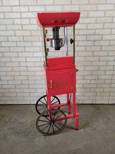 lot 768 image: Movie Time Popcorn Machine - NO SHIPPING