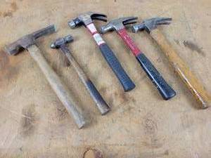 lot 782 image: (5) Assorted Hammers