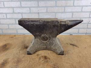 lot 719 image: ca. 1870s Fisher & Norris 110# Anvil - NO SHIPPING