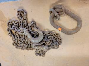 lot 944 image: 12 x 38 Log Chain and Chain Sling - NO SHIPPING