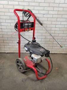 lot 711 image: SNAPPER 3100 PSI Pressure Washer with Honda GCV160 Engine - Starts and Runs - NO SHIPPING