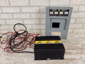 lot 954 image: MinnKota 3-Bank Battery Charger and Square D QO Load Center