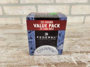 lot 698 image: (525) Federal Champion 22 Long Rifle 36 Grain Rounds