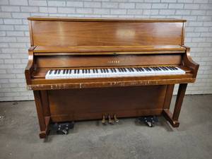 lot 1047 image: YAMAHA Model No. P22 Upright Piano - Tested and makes Sound - NO SHIPPING