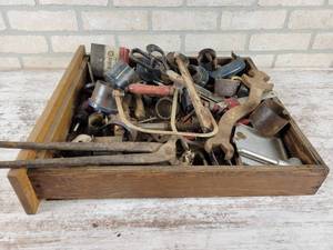 lot 182 image: Lot of Vintage Tools and More