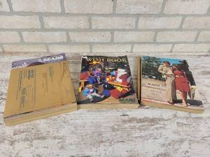 lot 271 image: (3) Vintage Catalogs - 1976 Aldens - 1992 Sears Wish Book - 1993 Sears Spring & Summer