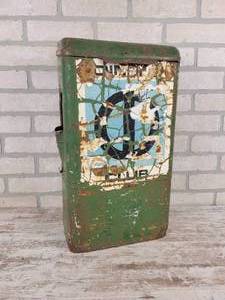lot 352 image: Vintage Wall Mount Cabinet - Unsure of Purpose