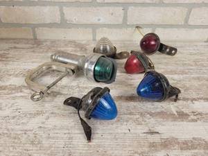 lot 363 image: Vintage Colored Marker Lights