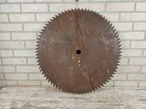 lot 484 image: Vintage 25 Sawblade - NO SHIPPING