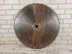 lot 485 image: Vintage 25 Sawblade - NO SHIPPING