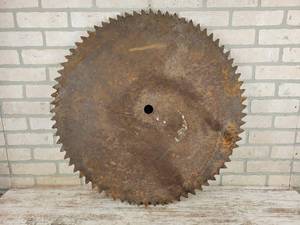 lot 486 image: Vintage 29 Sawblade - NO SHIPPING