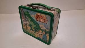 lot 68 image: Vintage 1975 Land of the Lost Steel Lunch Box (Missing Thermos)