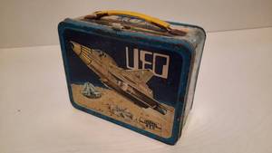 lot 75 image: Vintage 1973 UFO Steel Lunch Box (Missing Thermos)