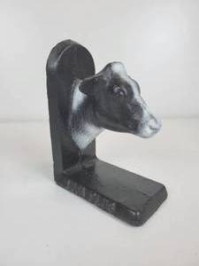lot 89 image: Dotson Iron Casting Cow Bookends