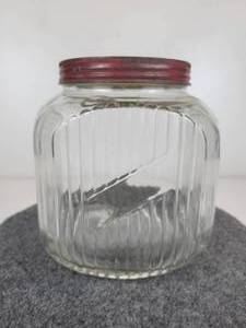 lot 99 image: Vintage Vacuum Packed Coffee Jar