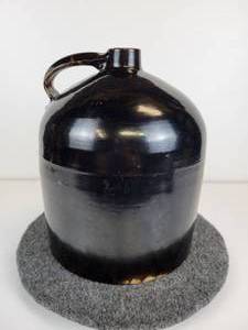 lot 147 image: Brown Stoneware Jug