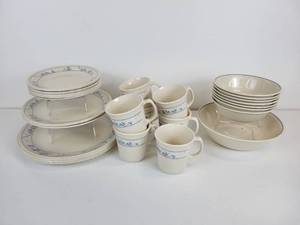 lot 212 image: Corelle First of Spring Dinnerware
