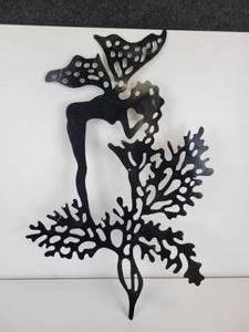 lot 247 image: Woodland Fairy Silhouette - Made by Arnie Lillos Creations