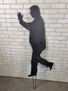 lot 36 image: Steel Donald Trump Yard Silhouette
