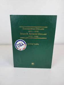 lot 24 image: Collection of Eisenhower Dollars 1971-1978 & Susan B. Anthony Dollars 1979-1999