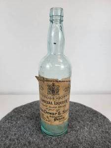 lot 30 image: Antique Pre-Prohibition Dewars Scotch Whiskey Bottle - A Must-See