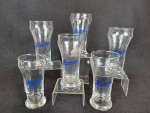 lot 432 image: Collection of (6) Hamms Beer Glasses - Smooth and Mellow Beer