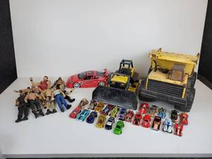 lot 550 image: Lot of Vintage & Modern Toys - TONKA, Racing Champions, Hot Wheels, and MORE - NO SHIPPING