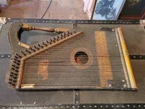 lot 398 image: Antique Zither - Patent Date 1894 - NO SHIPPING