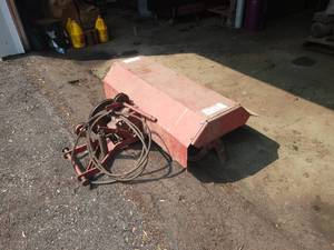 lot 102 image: Wheelhorse 36 Rear Mount Tiller for Lawn Tractors - NO SHIPPING