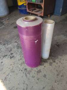 lot 106 image: (2) Rolls of Pallet Shrink Wrap - NO SHIPPING