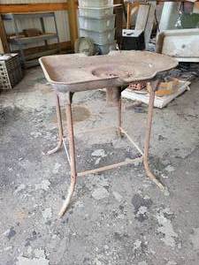 lot 17 image: Antique Iron Forge - Approx. 23 x 30 x 31 Tall - NO SHIPPING