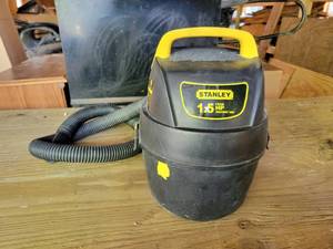 lot 149 image: STANLEY 1 Gallon WetDry Vacuum - Tested and Works - NO SHIPPING