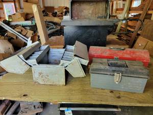 lot 155 image: Lot of (3) Tool Boxes - NO SHIPPING