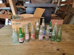 lot 171 image: Lot of (36) Glass Pop Bottles, Including (4) Waseca Bottling Co. - NO SHIPPING