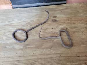 lot 181 image: Pair of Hay Hooks