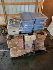 lot 193 image: PALLET LOT of Assorted Electronics for parts or scrap