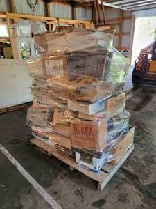 lot 196 image: PALLET LOT of Assorted Electronics for parts or scrap