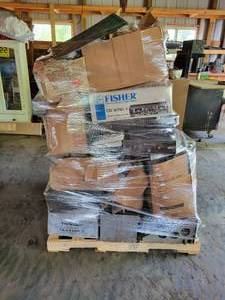 lot 204 image: PALLET LOT of Assorted Electronics for parts or scrap