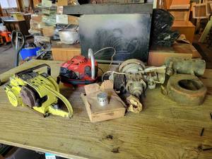 lot 213 image: Vintage Repco Motor, Chainsaws, and More NO SHIPPING