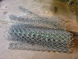 lot 263 image: Roll of 48 Tall Chain Link Fence - NO SHIPPING