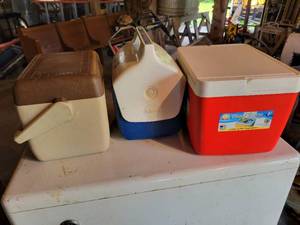 lot 295 image: (3) Lunch Coolers - NO SHIPPING