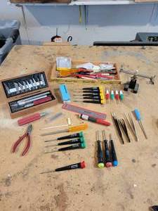 lot 466 image: Lot of Precision Tools, Xacto Knives, and More