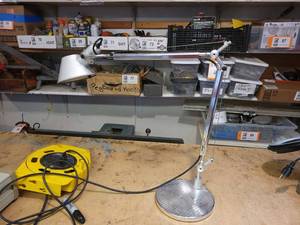 lot 1028 image: Artemide Articulating Lamp - Model - Tolomeo Mini - WORKS