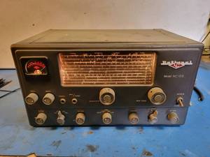 lot 1070 image: National Model No. NC125 HAM Radio Receiver - Powers On