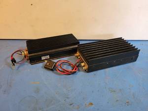 lot 1080 image: LUNAR Linear Amplifier (2M25-150P) and Mirage Amplifier (D1010) - Untested