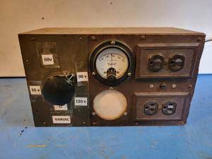 lot 1092 image: Homemade Variable AC Power Supply - Tested and Works 0-120Vac