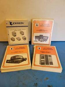 lot 1112 image: (20) E.F. Johnson Company Operating & Service Manuals
